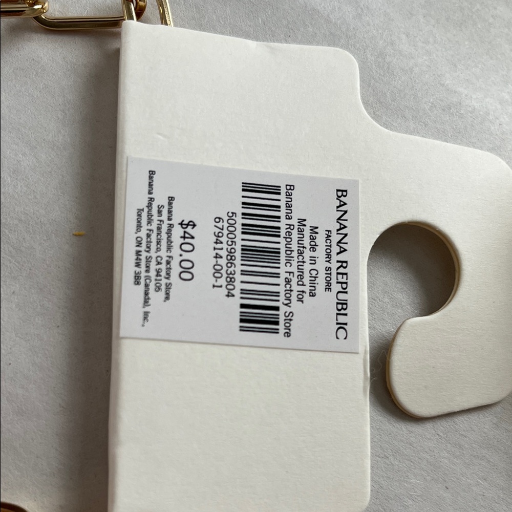 Banana Republic Gold Link Necklace - Picture 2 of 7